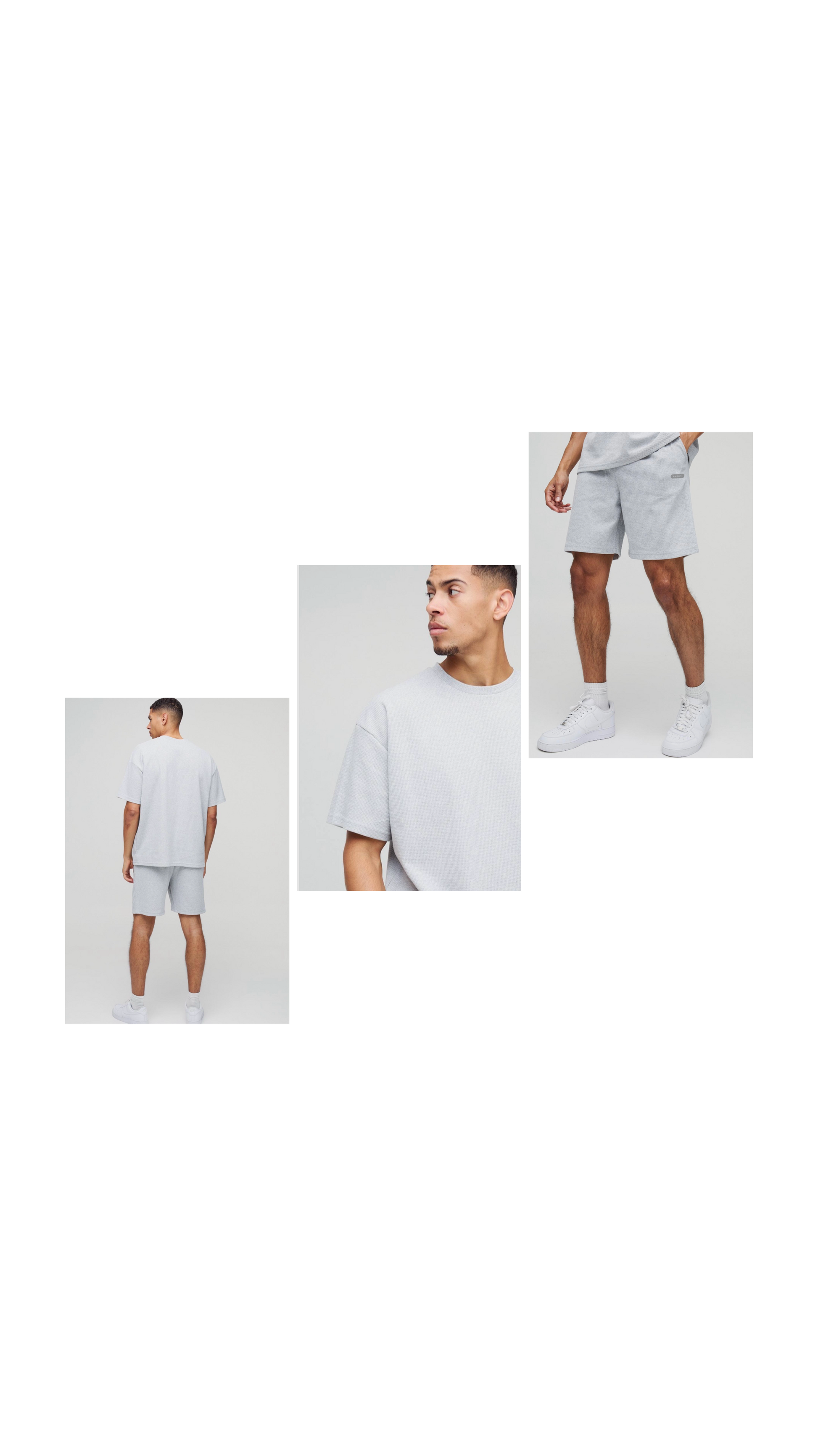 Grey Waffle T-Shirt